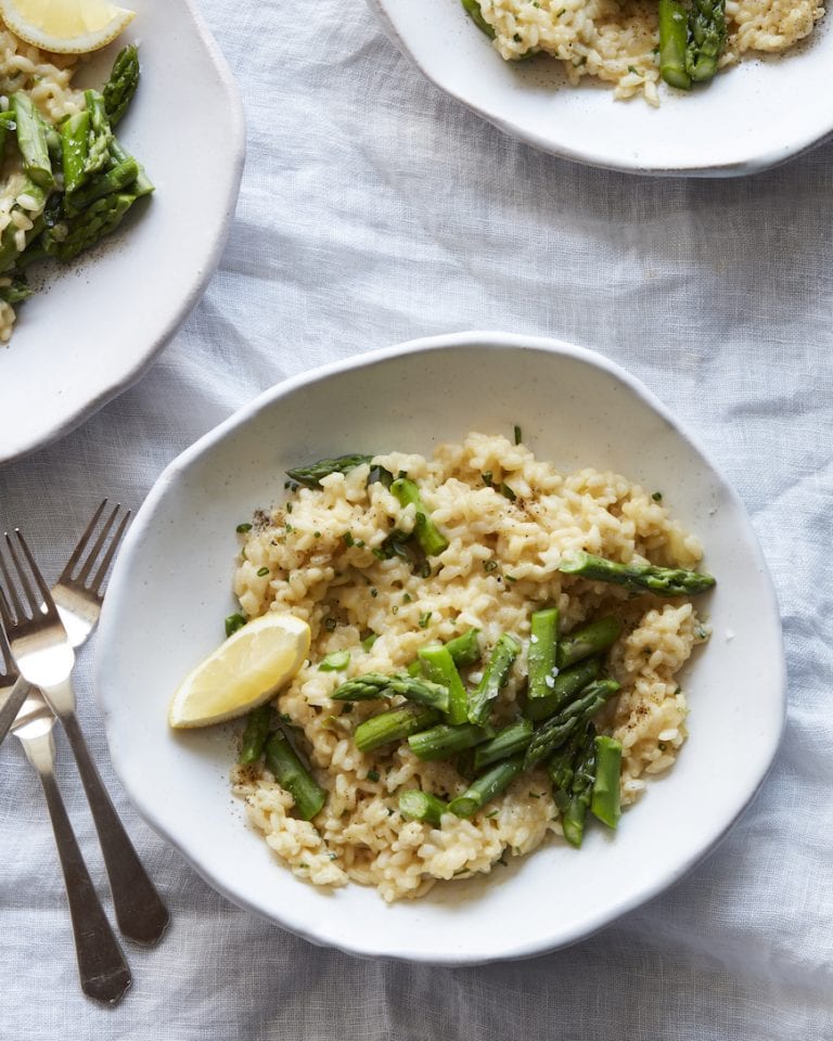 Asparagus and Parmesan Risotto What's Gaby Cooking