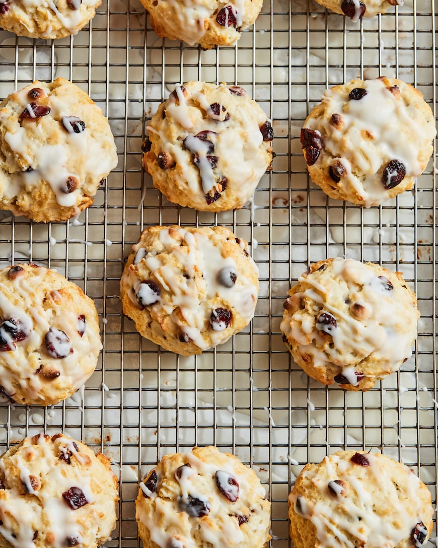 White Chocolate Cranberry Scones