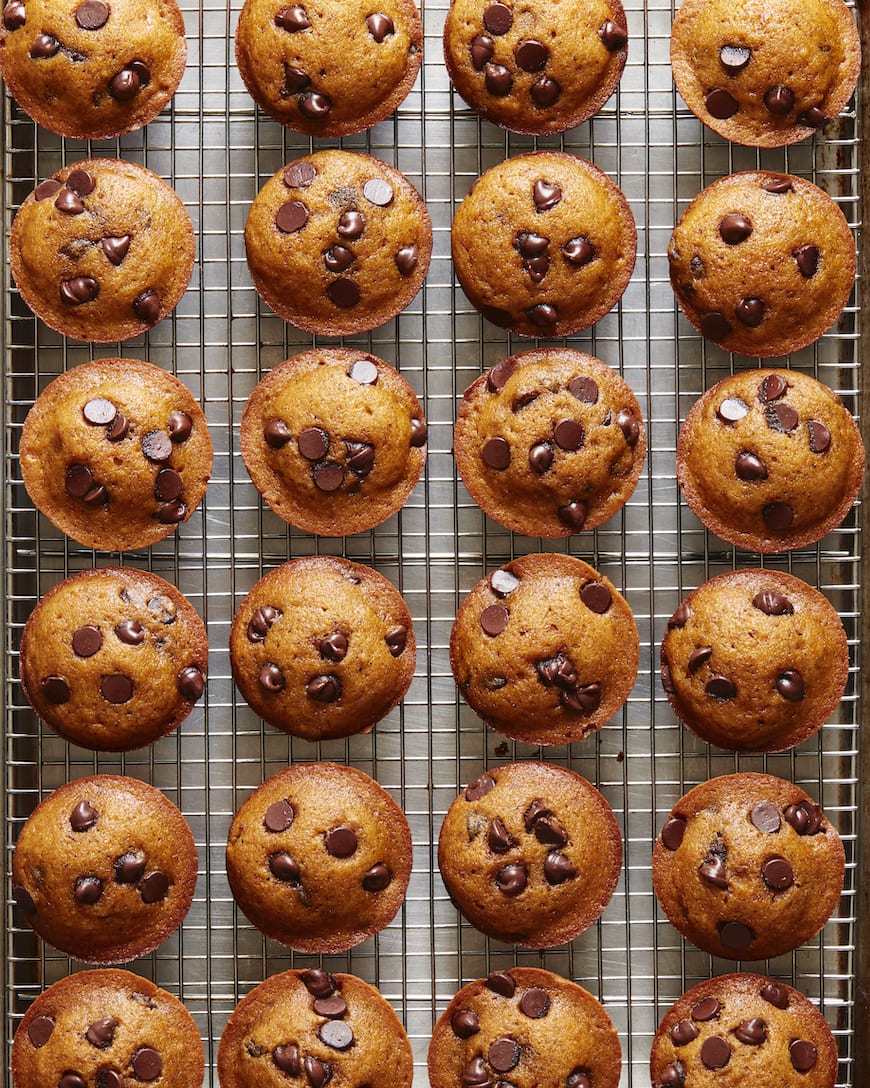 Chocolate Chip Pumpkin Muffins from www.whatsgabycooking.com (@whatsgabycookin)