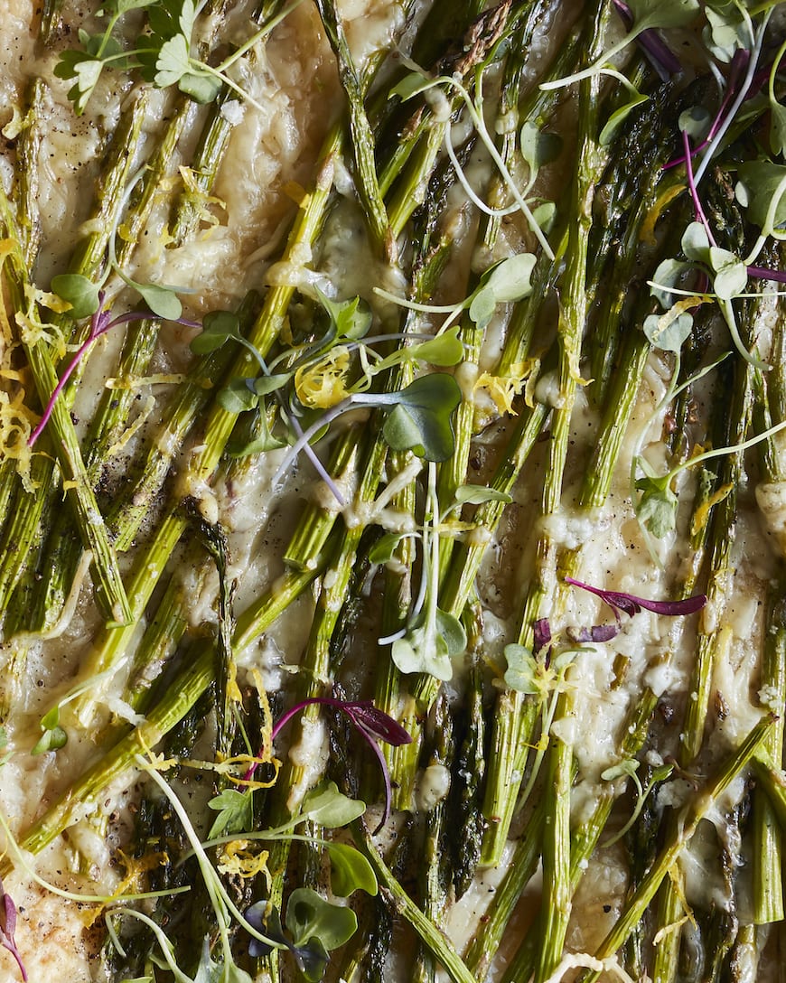 Asparagus and Gruyere Tart from www.whatsgabycooking.com (@whatsgabycookin)