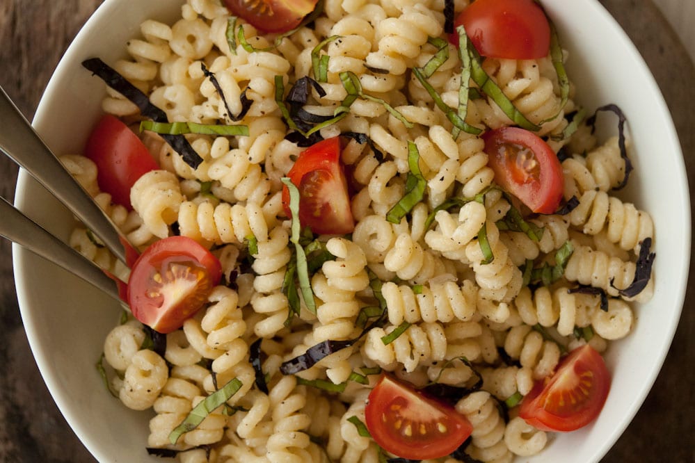 Herbed Pasta Salad with Goat Cheese