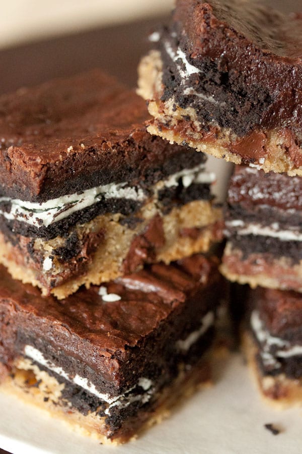 Recipe of Cookie Dough Oreos And Brownies