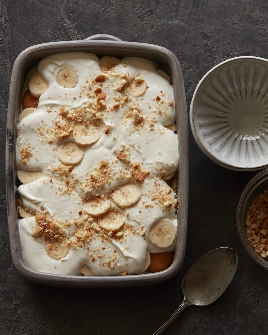 banana cream pie with pudding