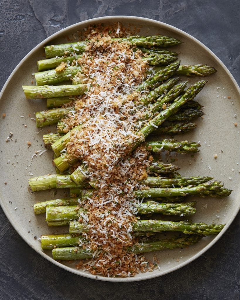 Lemon Panko Parmesan Asparagus from www.whatsgabycooking.com (@whatsgabycookin)