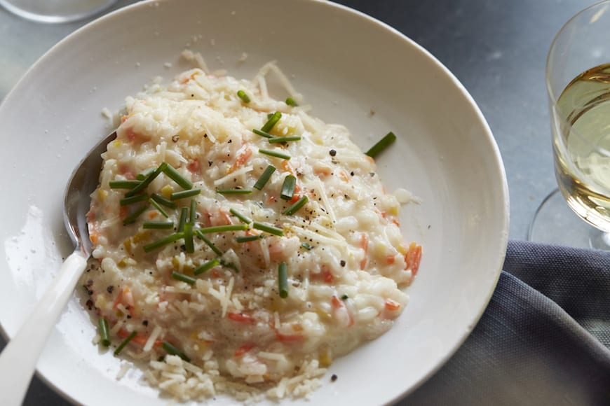 Carrot and Parmesan Risotto from www.whatsgabycooking.com (@whatsgabycookin)