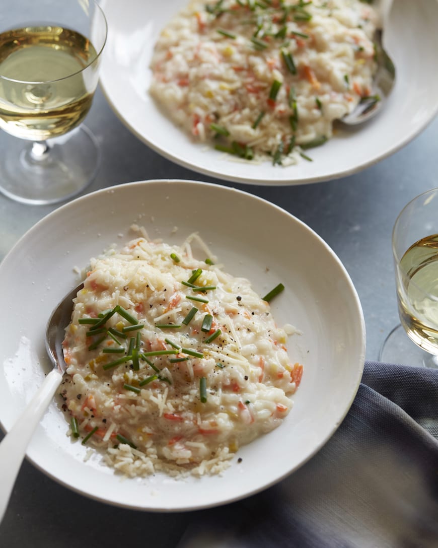 Carrot and Parmesan Risotto