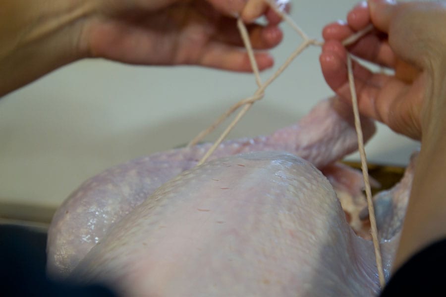 How to Prep, Season and Stuff a Turkey / What's Gaby Cooking