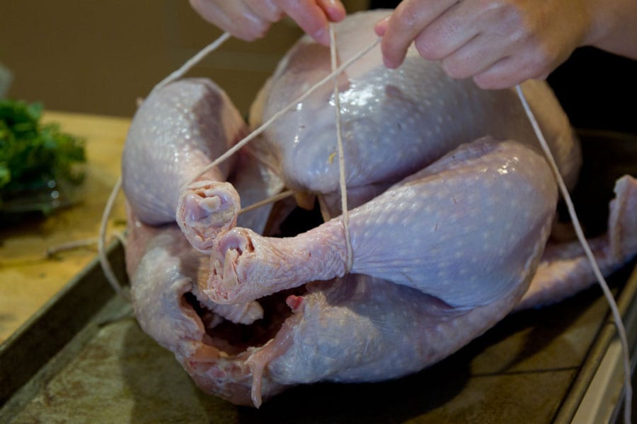 How to Prep, Season and Stuff a Turkey / What's Gaby Cooking