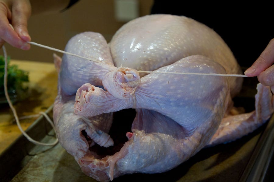 How to Prep, Season and Stuff a Turkey / What's Gaby Cooking