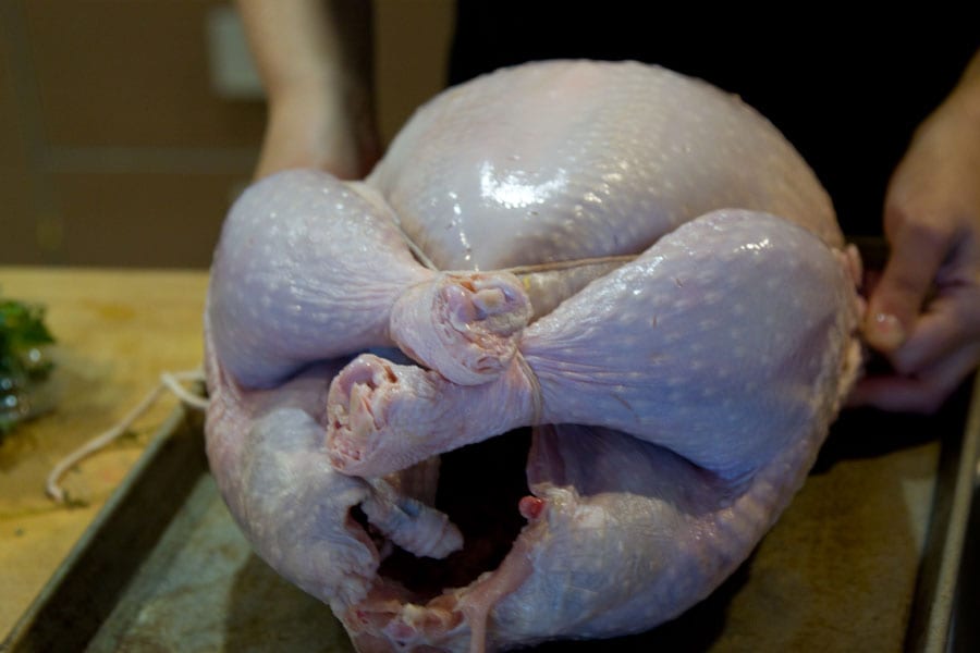 How to Prep, Season and Stuff a Turkey / What's Gaby Cooking