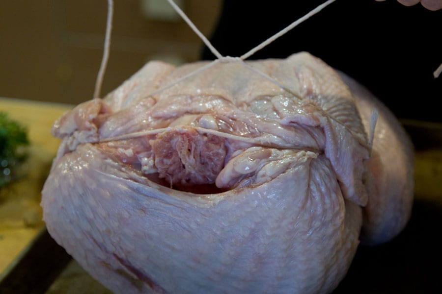 How to Prep, Season and Stuff a Turkey / What's Gaby Cooking