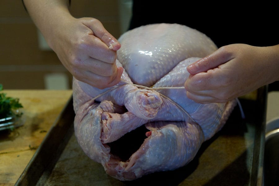 How to Prep, Season and Stuff a Turkey / What's Gaby Cooking