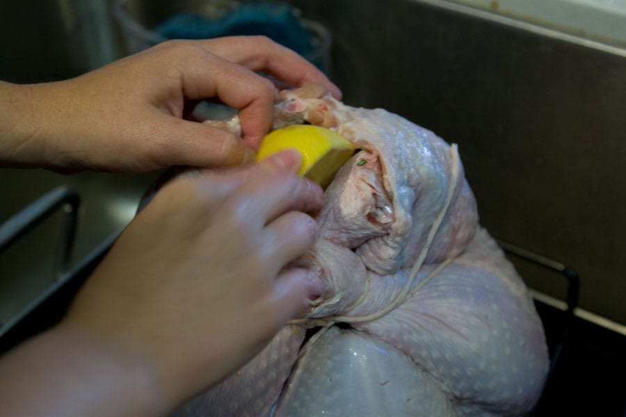 How to Prep, Season and Stuff a Turkey / What's Gaby Cooking