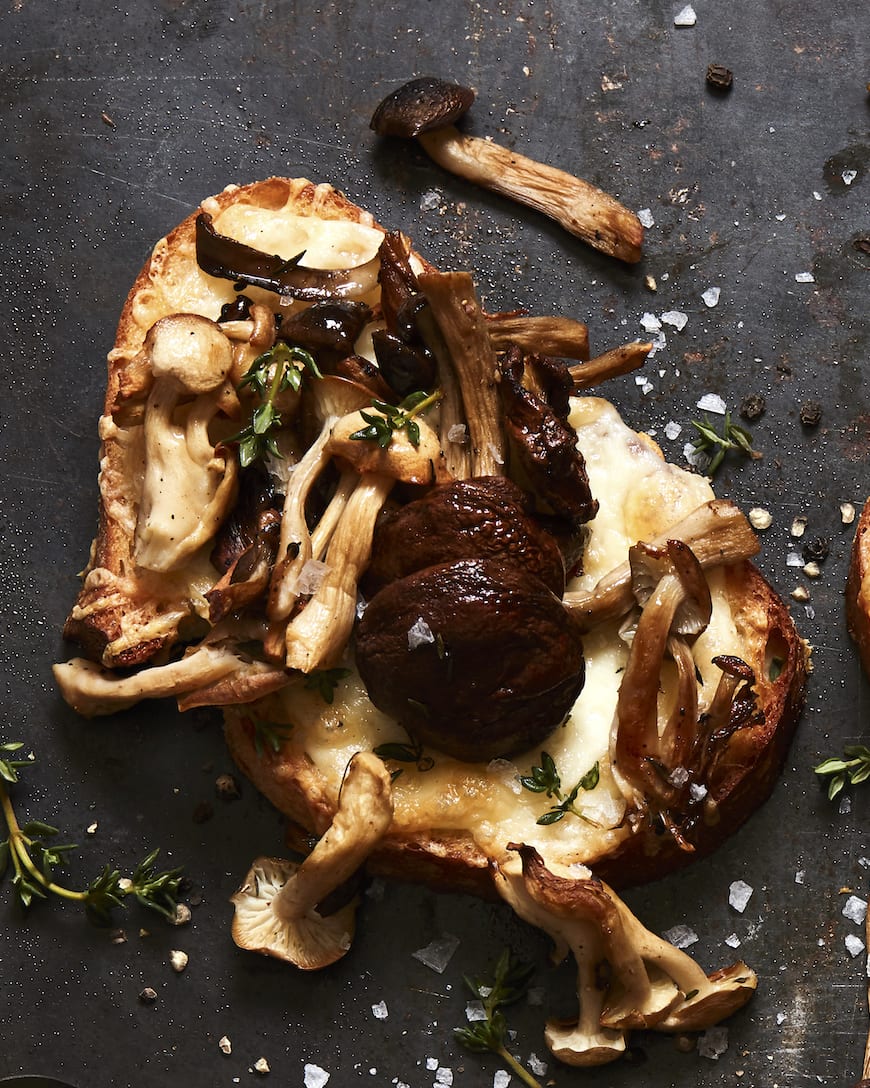 Mushroom and Fontina Tartine from www.whatsgabycooking.com (@whatsgabycookin)