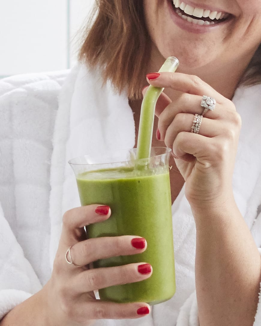 Green Machine Smoothie from www.whatsgabycooking.com (@whatsgabycookin)