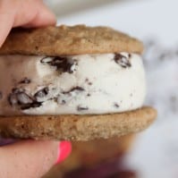 Tiramisu Ice Cream Sandwich