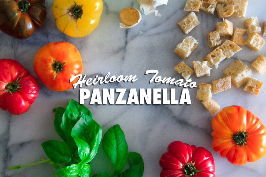 Heirloom Tomato Panzanella | What's Gaby Cooking