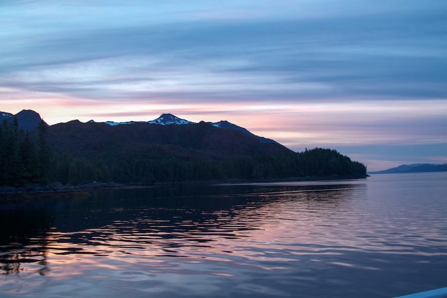 National Geographic Lindblad Alaskan Expedition Dusk