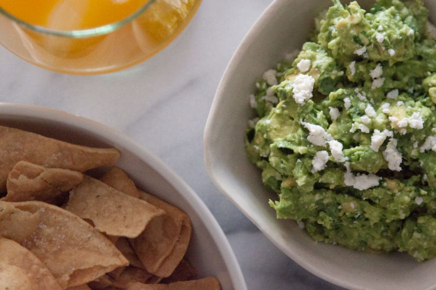 Spicy Cheesy Guacamole - What's Gaby Cooking