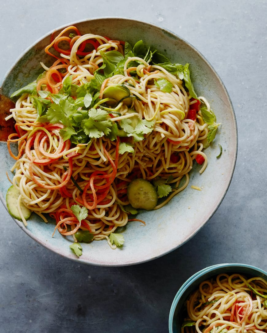 Spicy Peanut Noodles from www.whatsgabycooking.com (@whatsgabycookin)