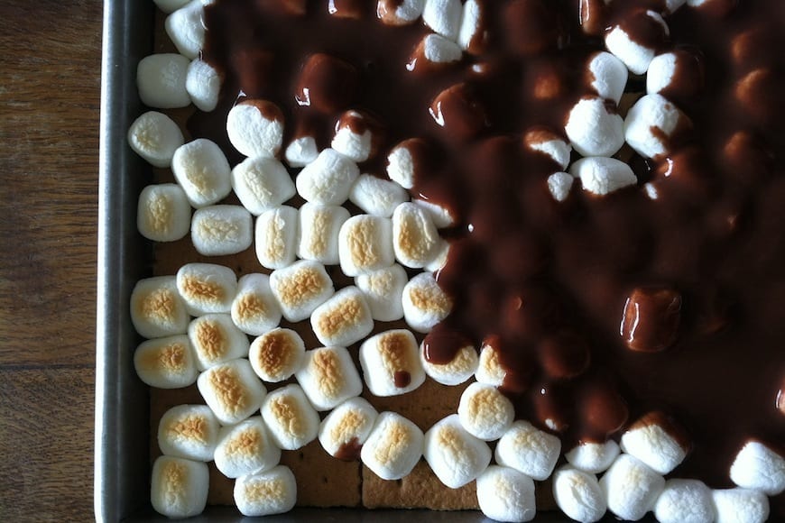 S'more Pudding Cake