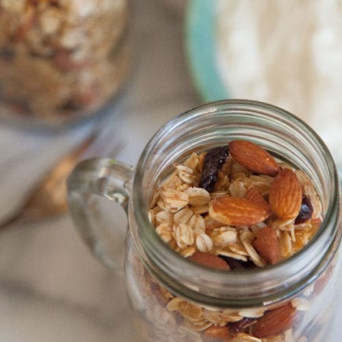 Almond Coconut Granola - What's Gaby Cooking