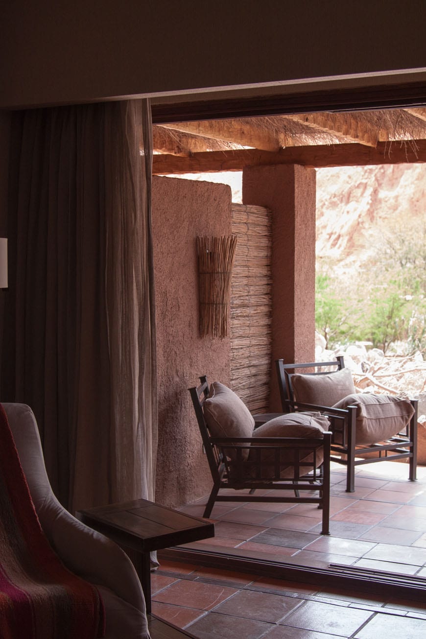 Alto Atacama Desert Lodge and Spa: Patio