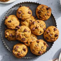 Pumpkin Chocolate Chip Cookies from www.whatsgabycooking.com (@whatsgabycookin)