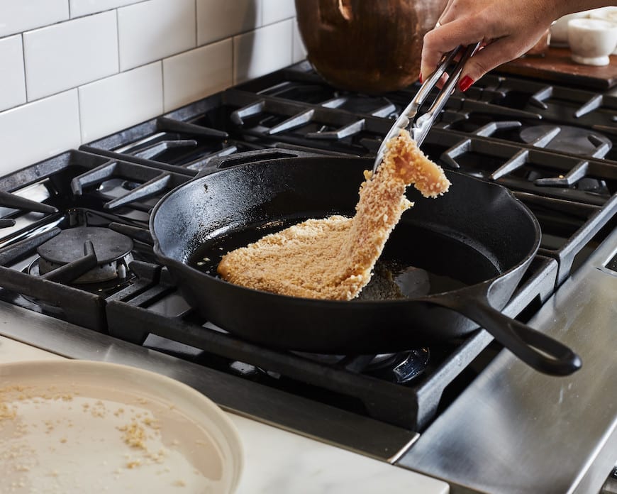 Chicken Schnitzel from www.whatsgabycooking.com (@whatsgabycookin)