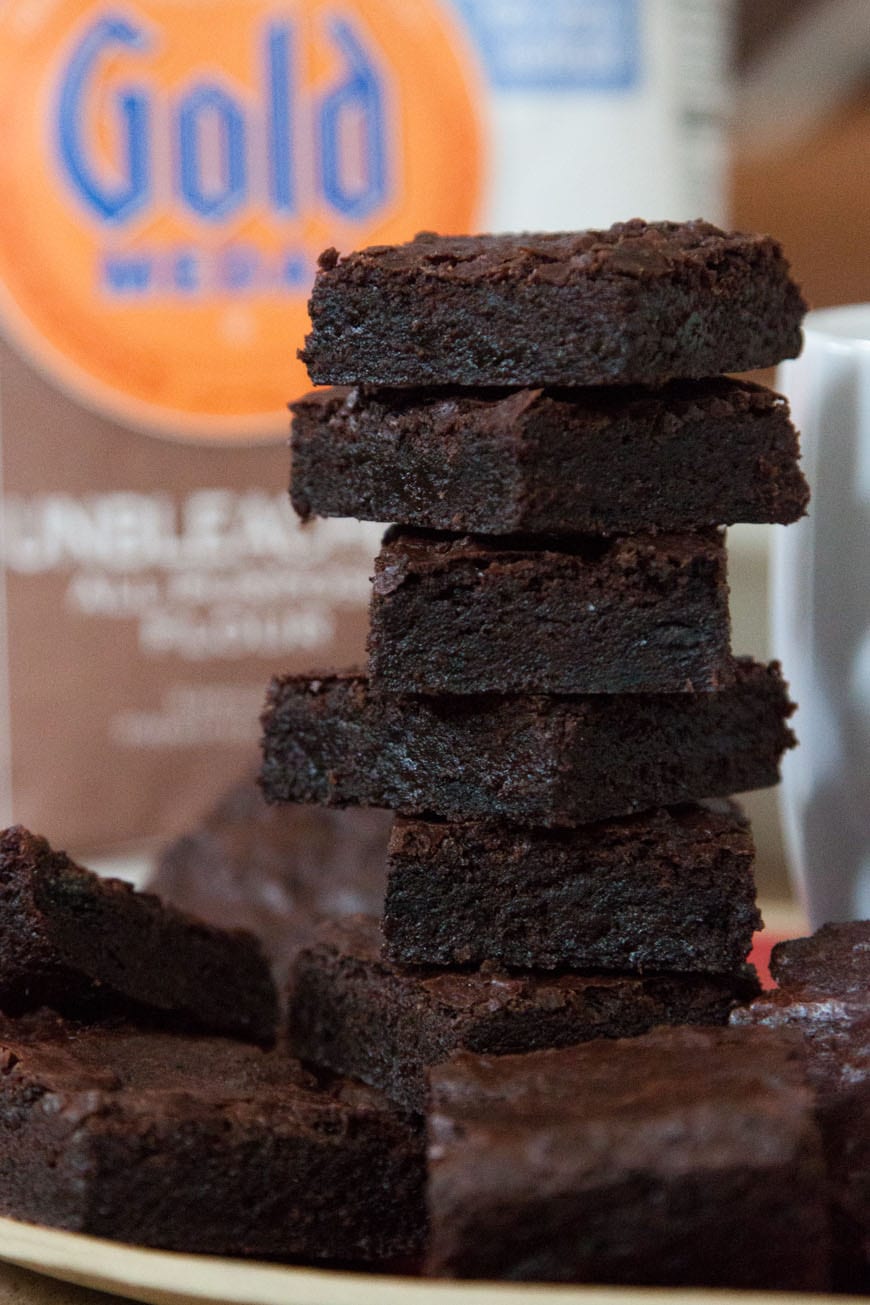 Peppermint Cookie Brownies