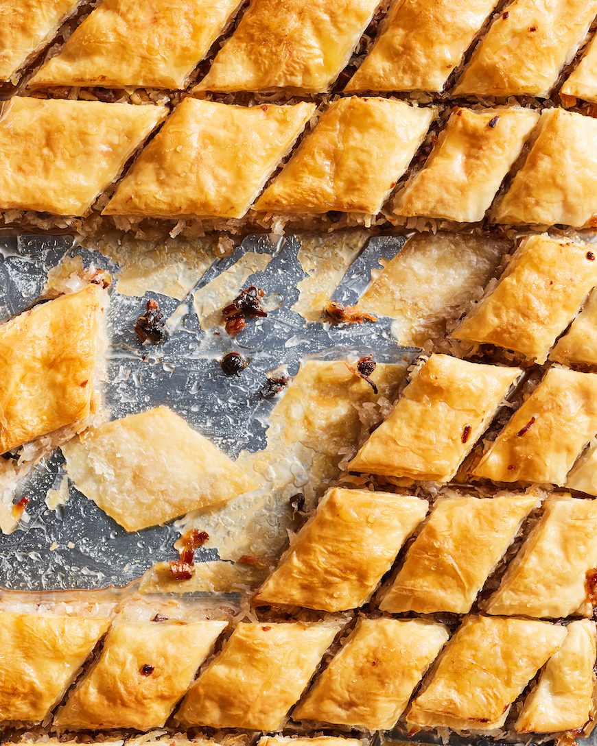 Coconut Chocolate Baklava