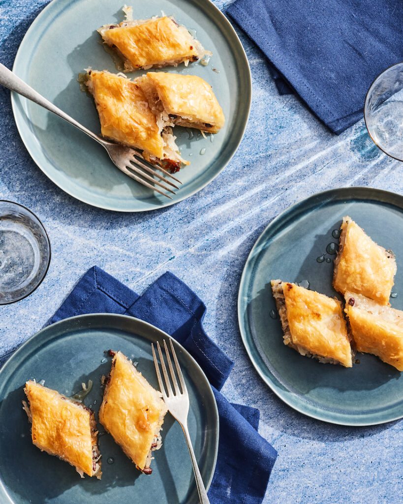 Coconut Chocolate Chip Baklava from www.whatsgabycooking.com (@whatsgabycookin)