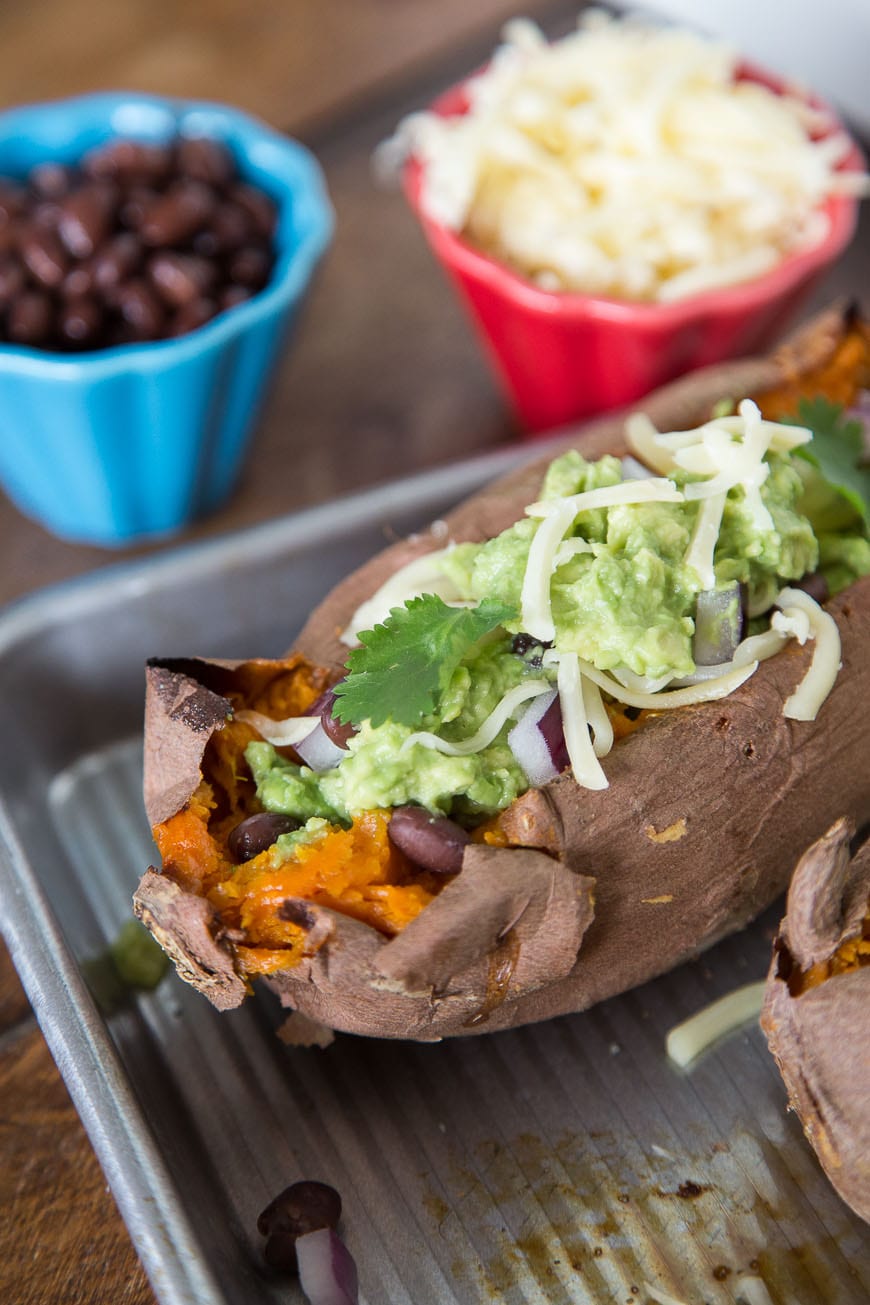 Southwestern Stuffed Sweet Potatoes