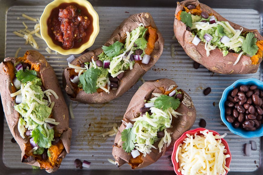 Southwestern Stuffed Sweet Potatoes