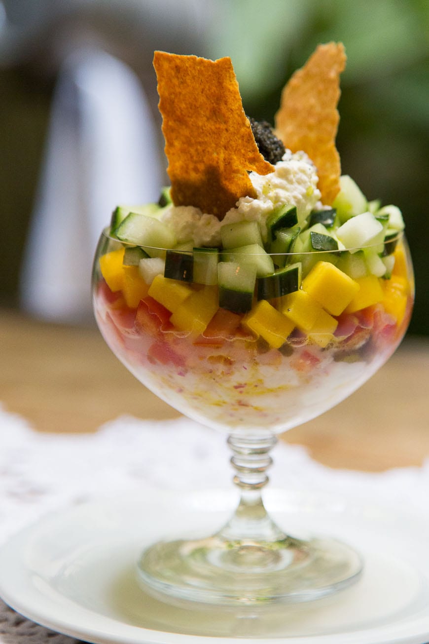 Sea Bass Ceviche at Villa Bahia in Salvador