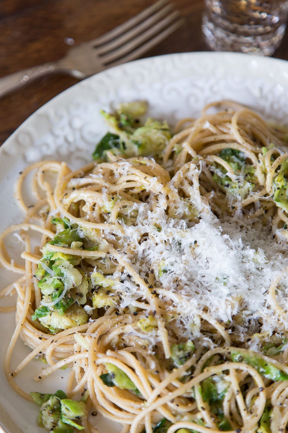 Cacio e Pepe with Brussels