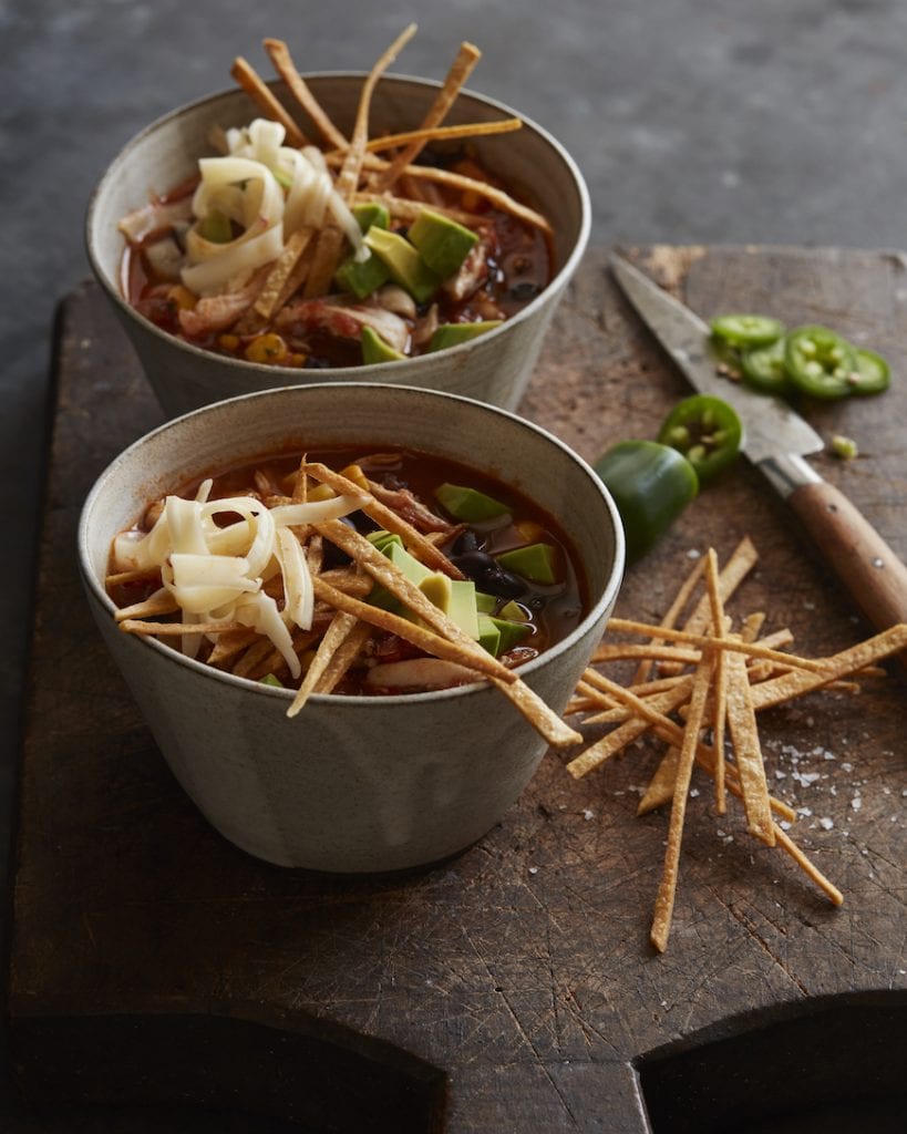 Chicken Tortilla Soup from www.whatsgabycooking.com (@Whatsgabycookin)