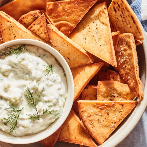 Homemade Tzatziki from www.whatsgabycooking.com (@whatsgabycookin)