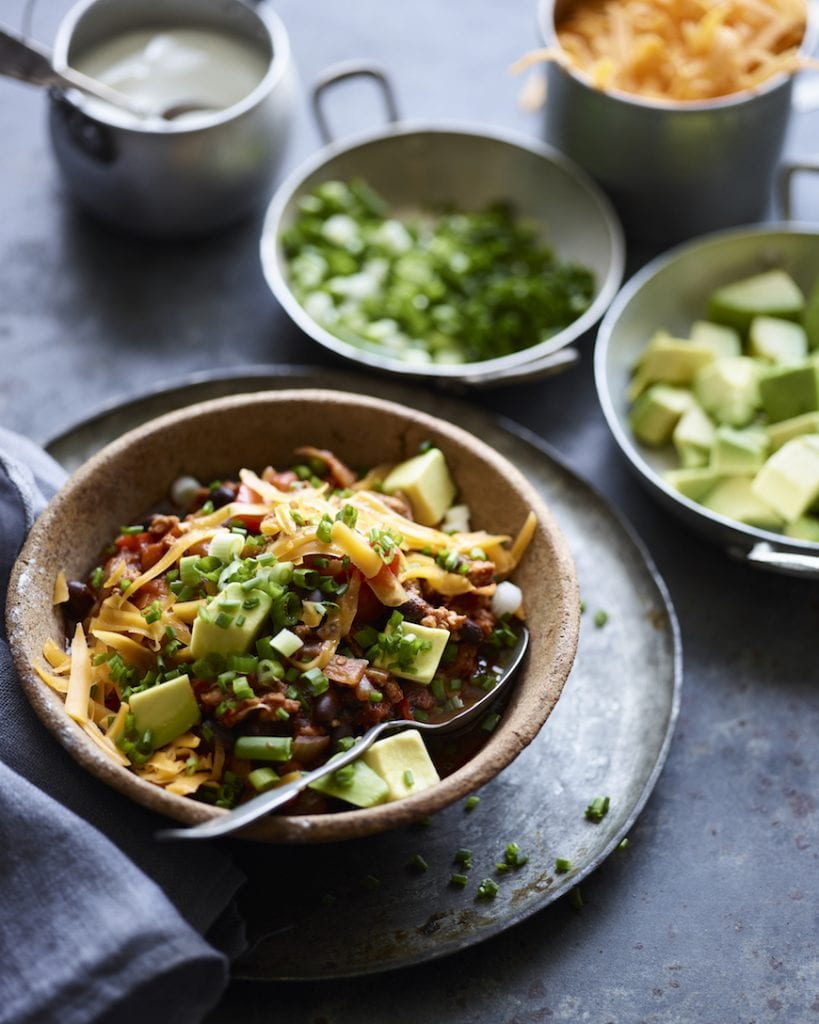 Smoky Chipotle Chicken Chili from www.whatsgabycooking.com (@whatsgabycookin)