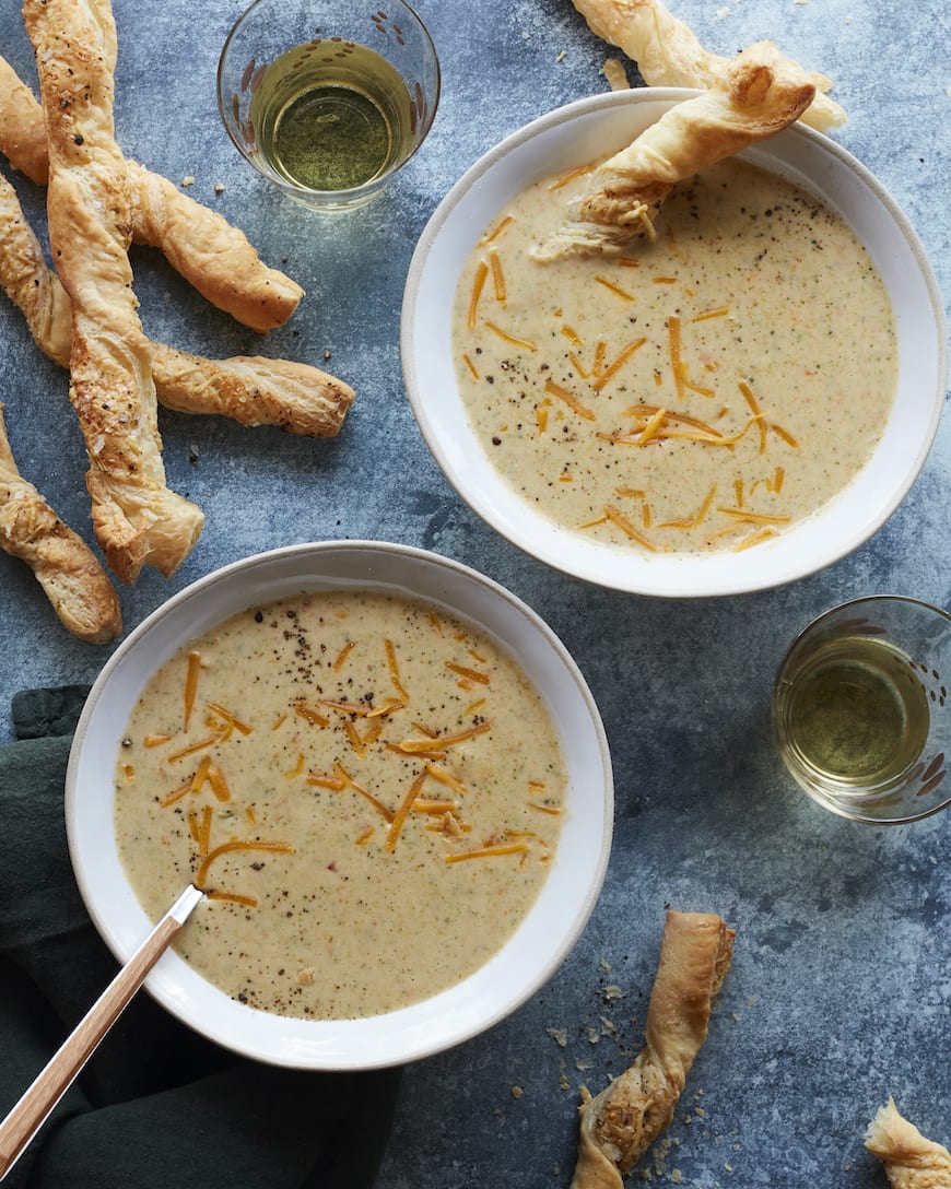 Broccoli Cheddar Soup from www.whatsgabycooking.com (@whatsgabycookin)