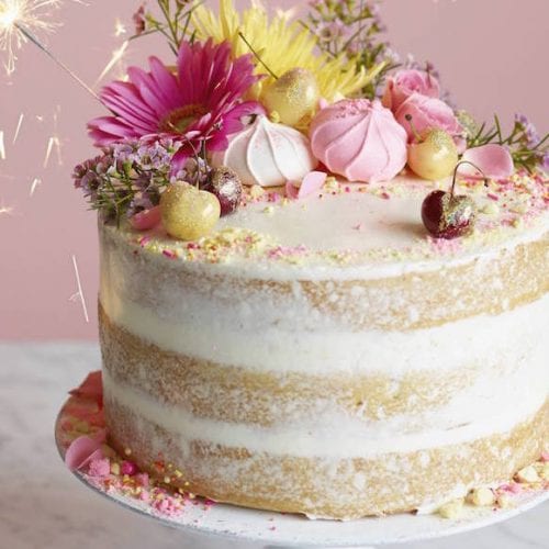 Naked Birthday Cake - Whats Gaby Cooking