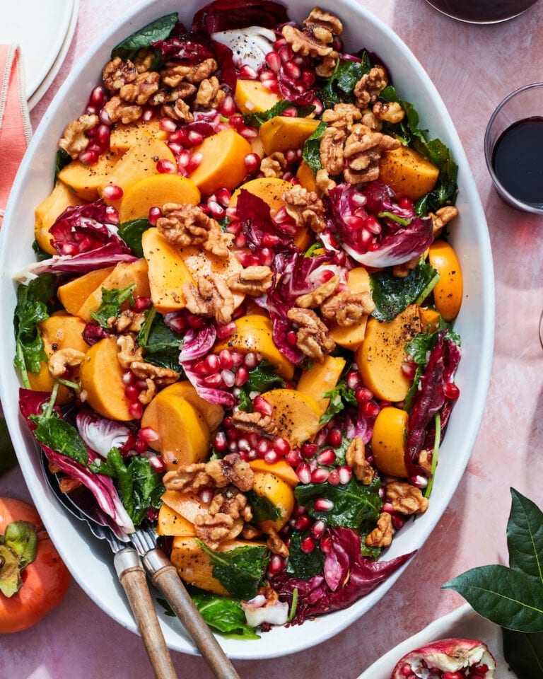 persimmon salad ottolenghi