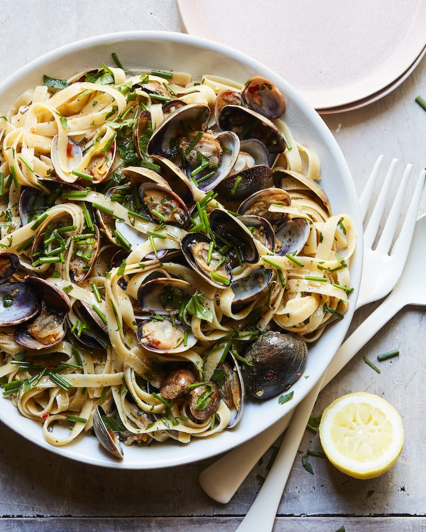 Linguini with Clams