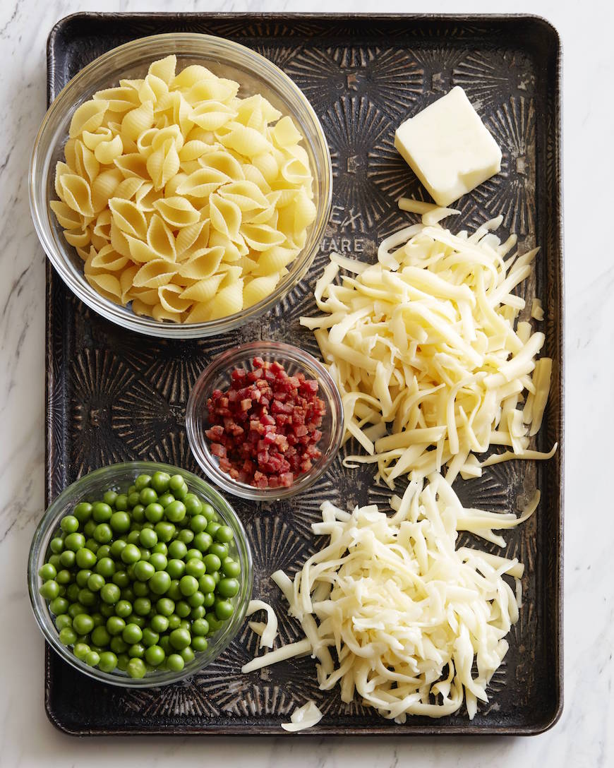 Spring Mac and Cheese from www.whatsgabycooking.com (@whatsgabycookin)