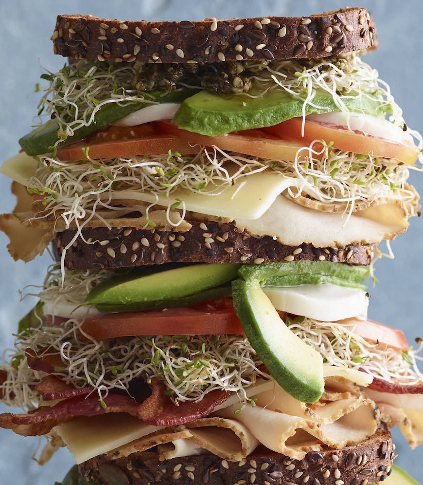 Triple Decker California Club from www.whatsgabycooking.com (@Whatsgabycookin)