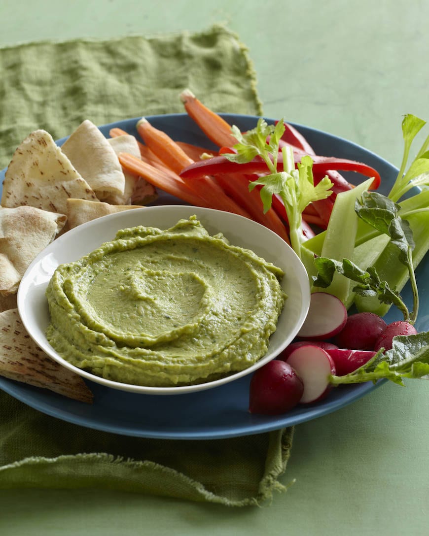 Avocado Cilantro Hummus