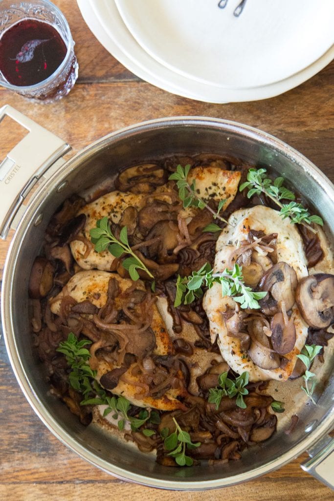 Chicken Mushroom Marsala - What's Gaby Cooking