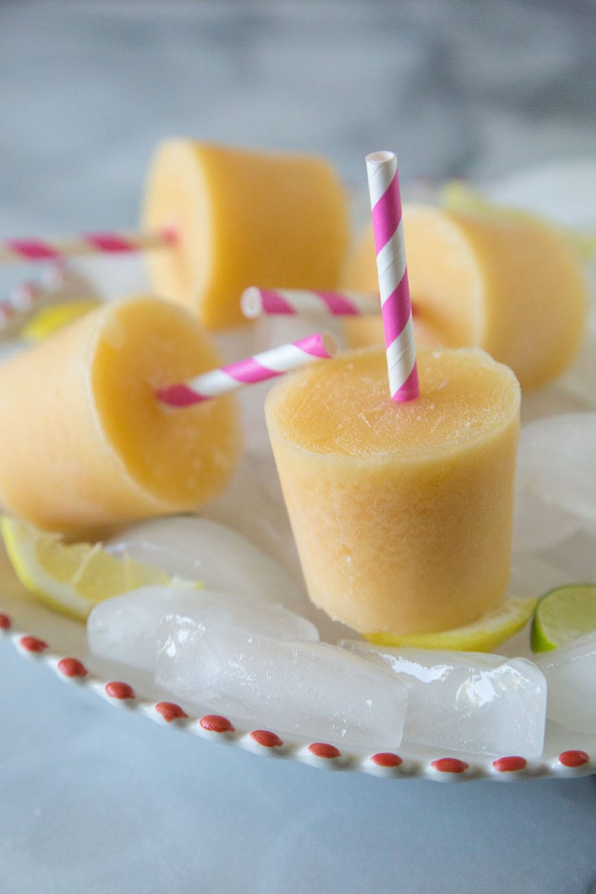 Pina Colada Ice Pops 