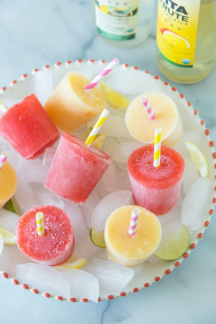 Boozy Fruit Pops