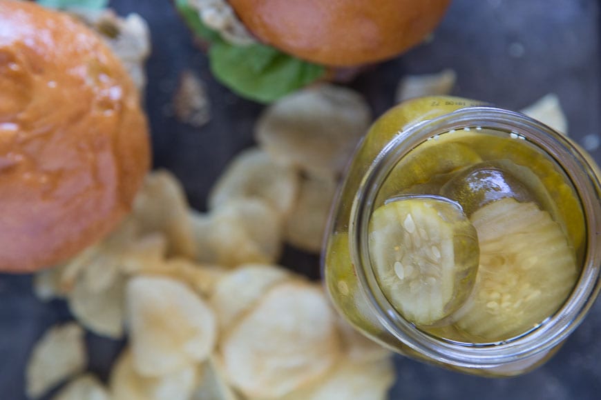 Fried Pickle Burger 2